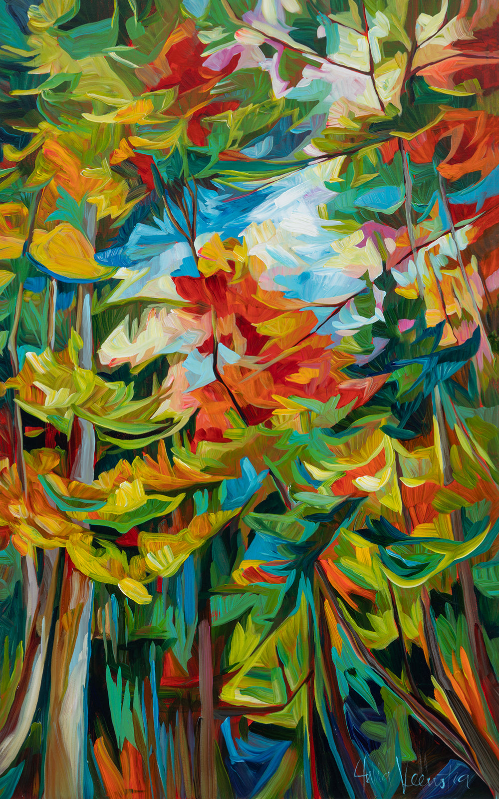 A Walk by Georgian Bay by Julia Veenstra