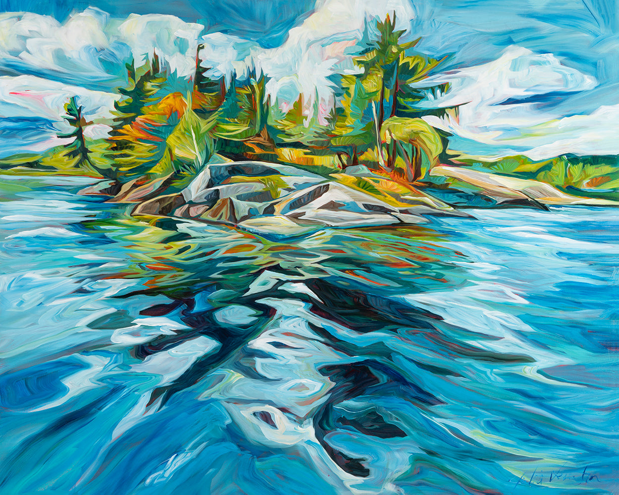 Approaching the Point by Julia Veenstra