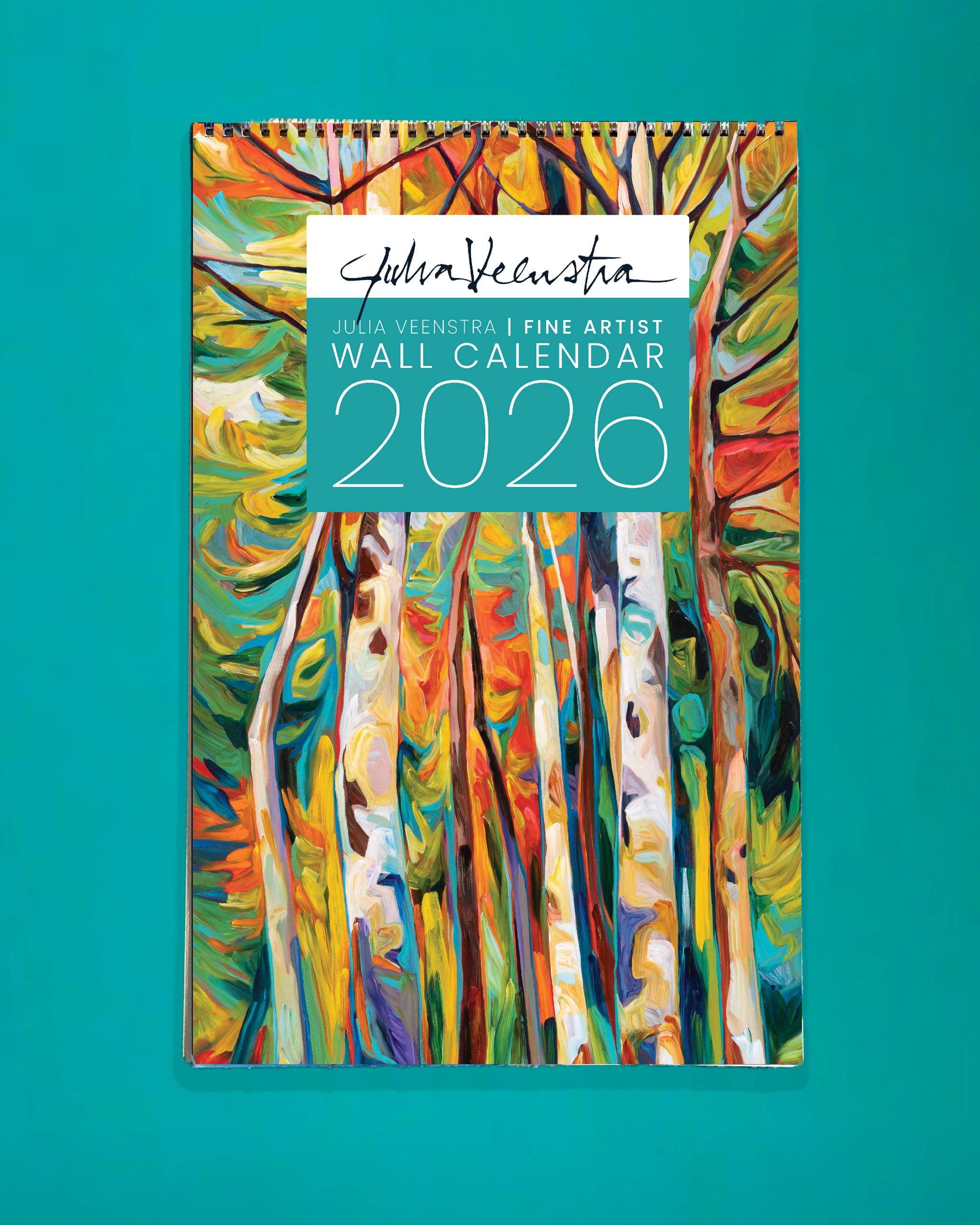 Julia Veenstra - 2026 Wall Calendar – crownandpress