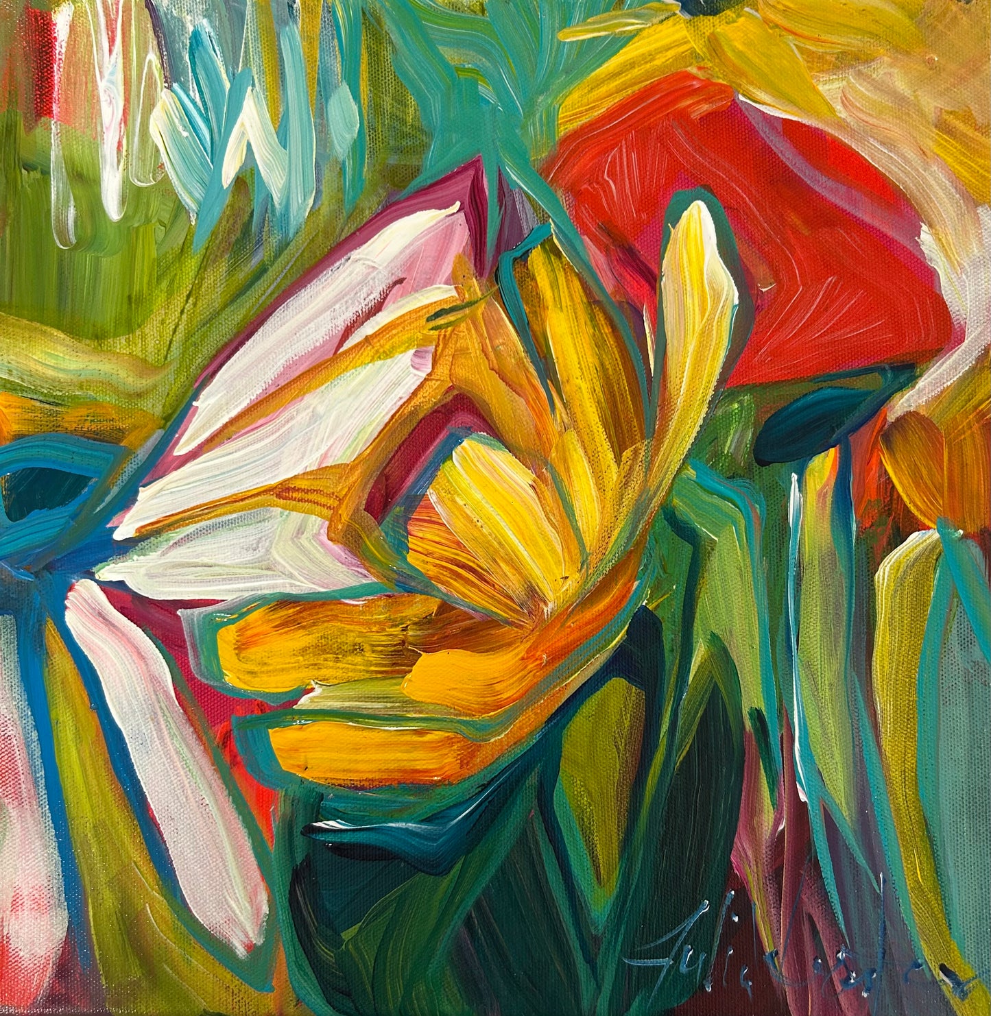 Flower Party by Julia Veenstra
