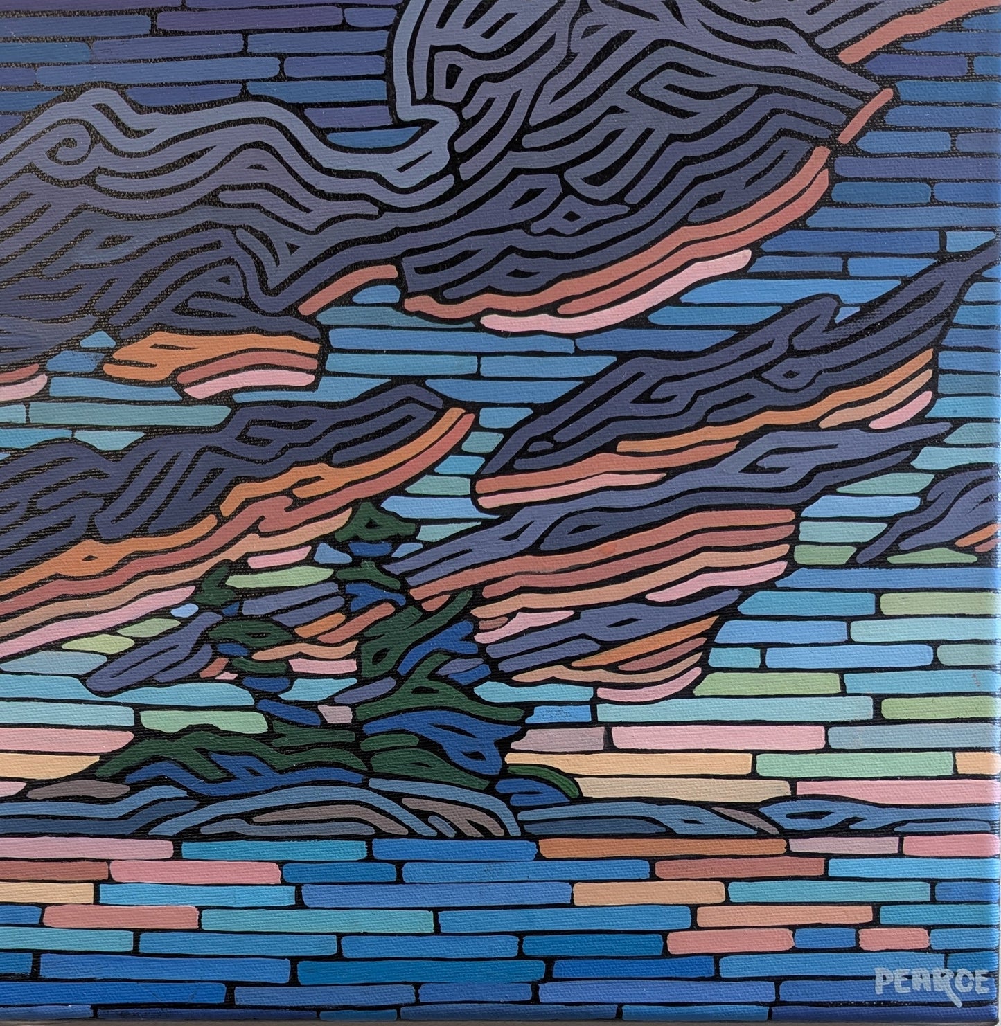 Georgian Bay Goodnight by Victoria Pearce