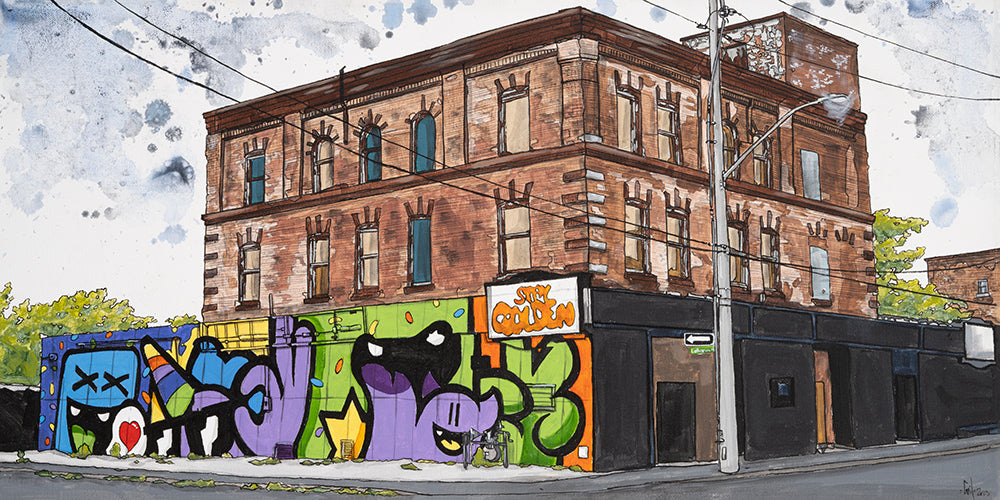 Caillin Kowalczyk - Golden, The Hamilton Strip Building