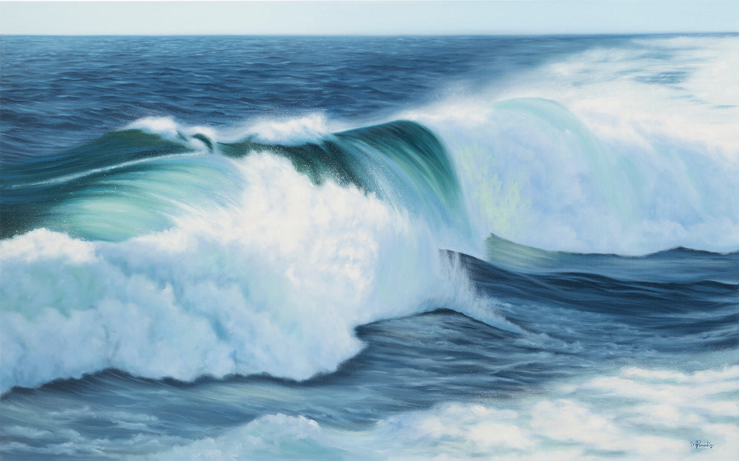 Illuminated Embrace by Michelle Paradis