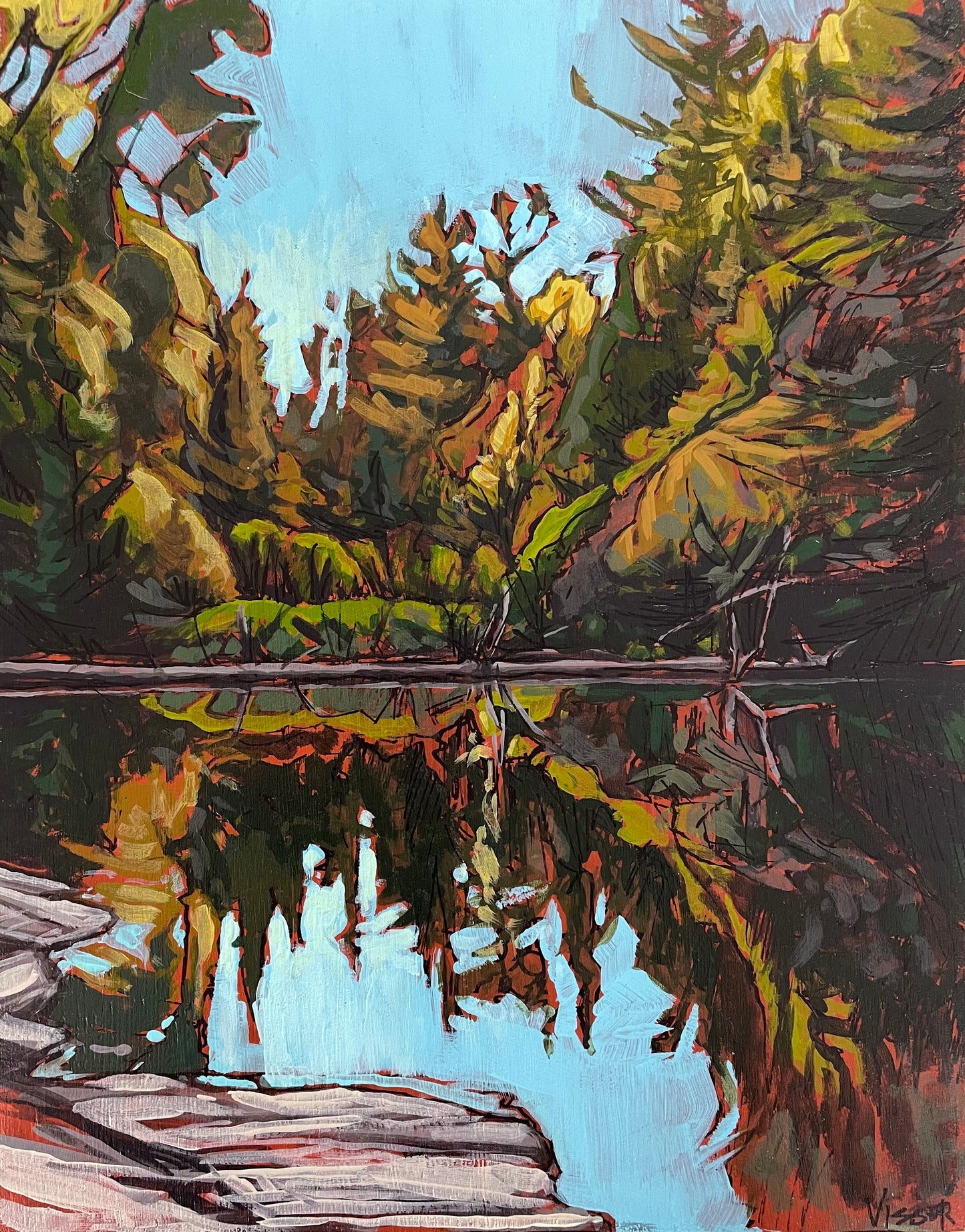 Stillwater by Marten Visser