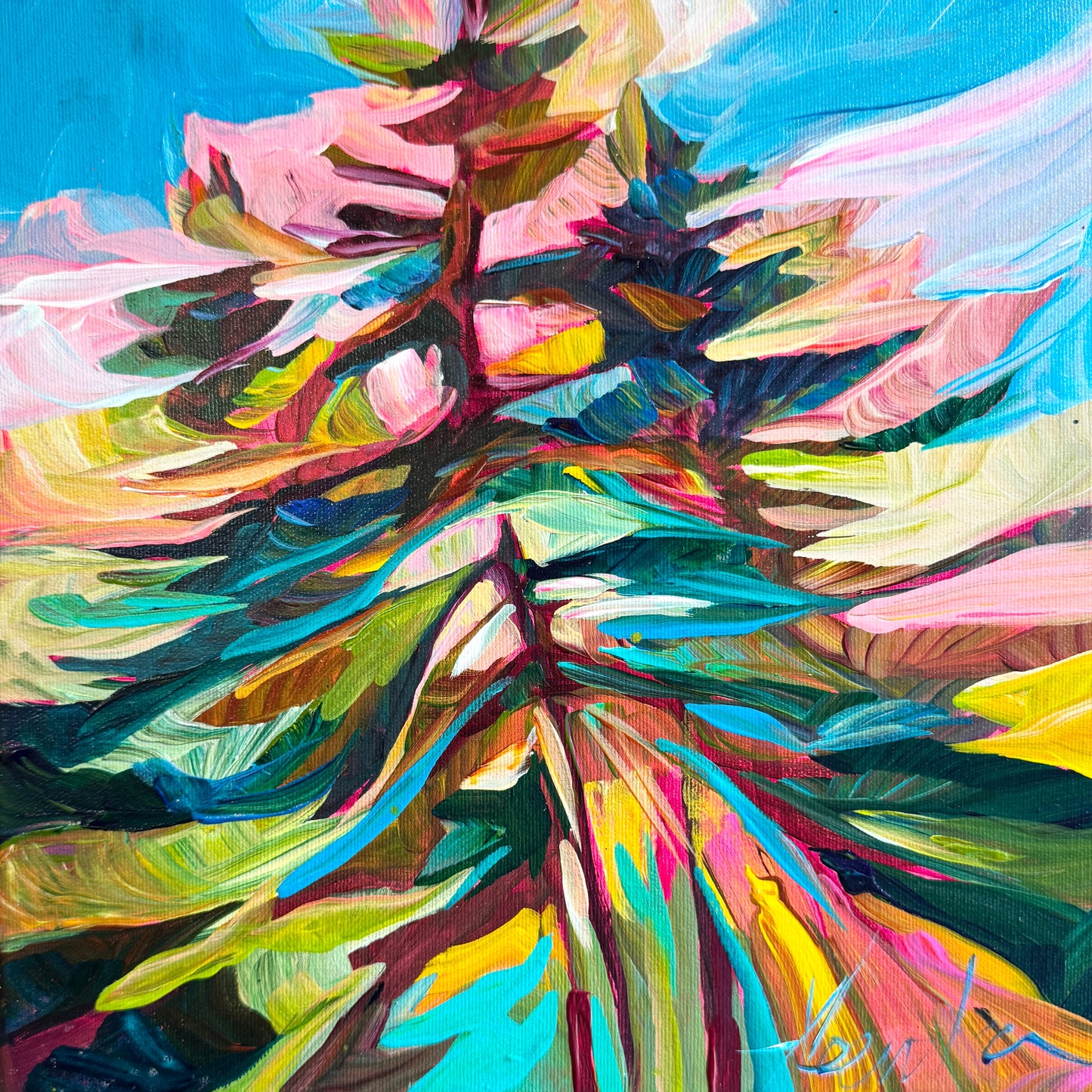 Technicolor Trees by Julia Veenstra