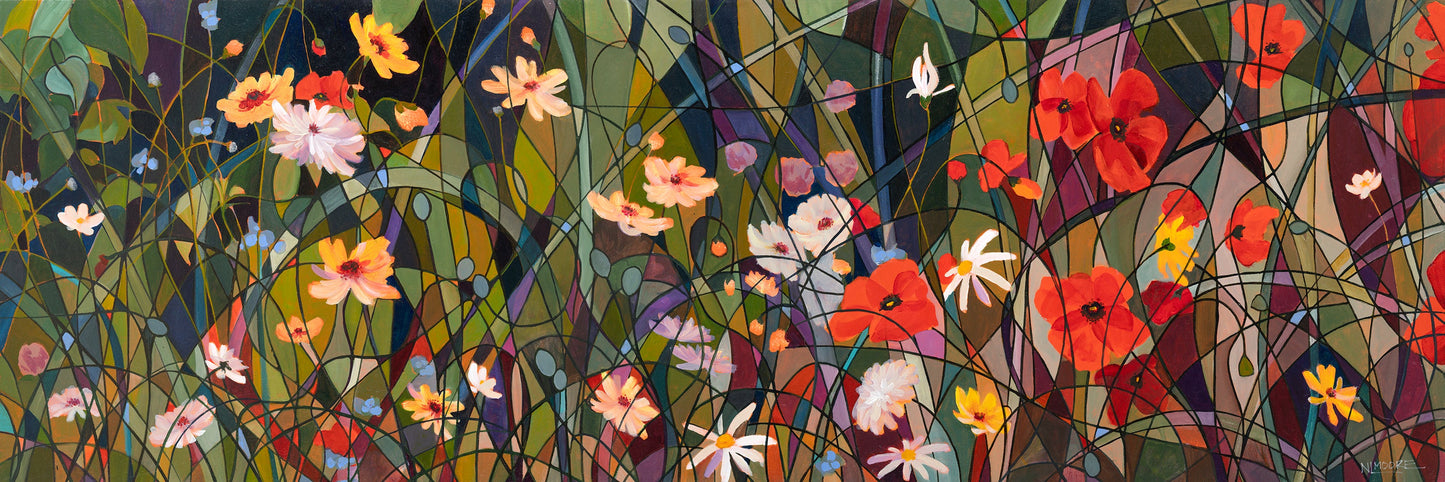 Flora & Fauna Fireworks by Nancy L. Moore