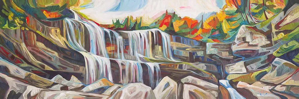 Webster's Falls by Julia Veenstra