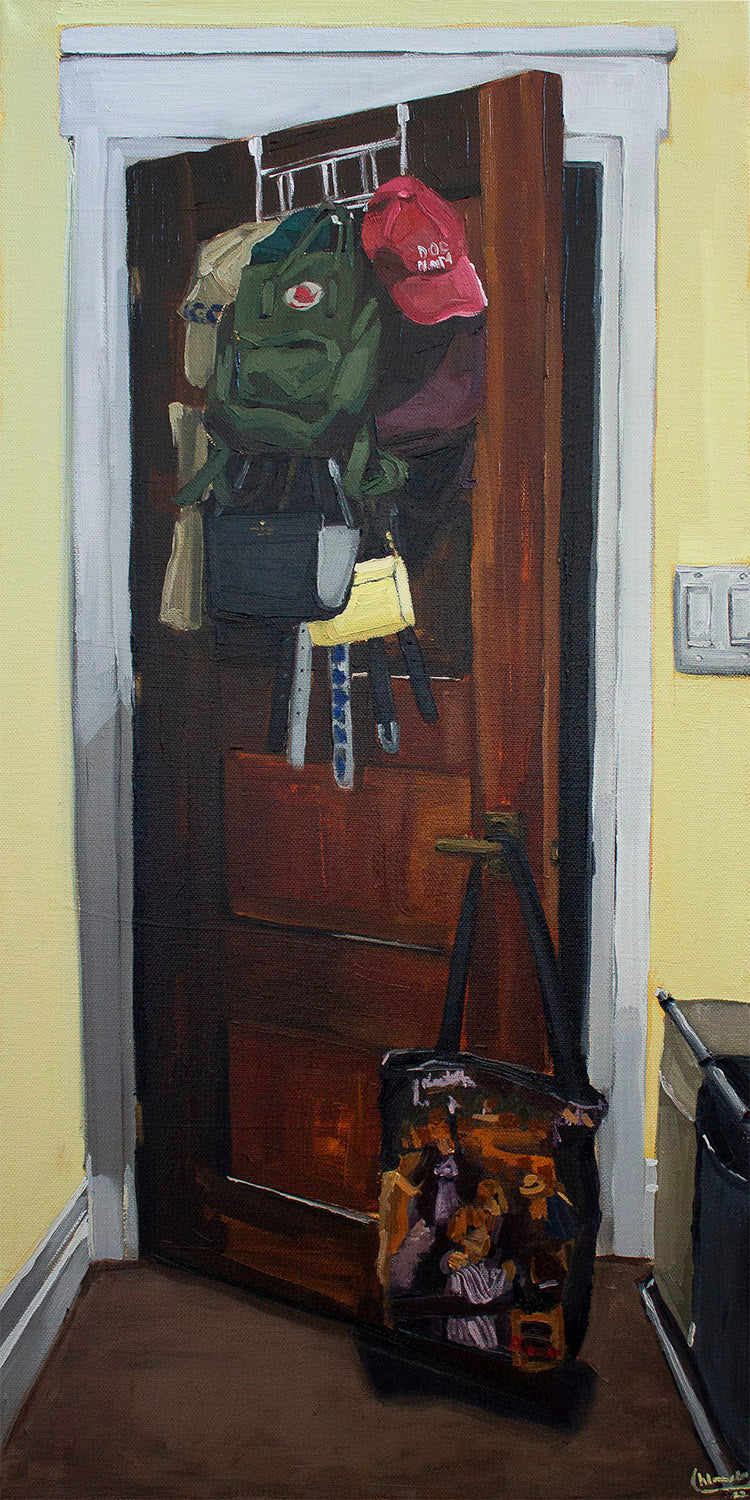 Chloe Chlumecky - My Bedroom Door by Chloe Chlumecky