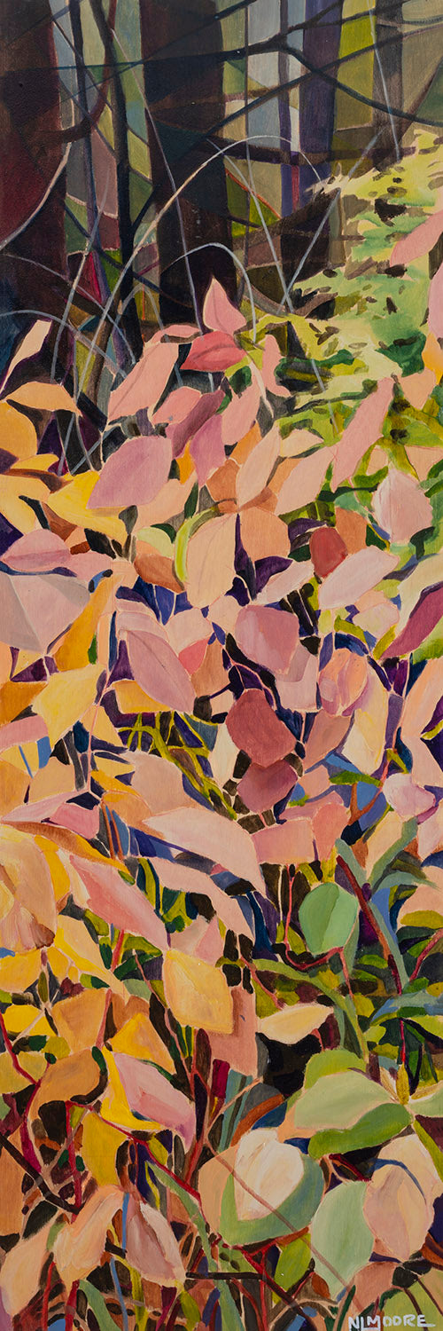 Nancy Moore - Roadside Dogwood by Nancy Moore