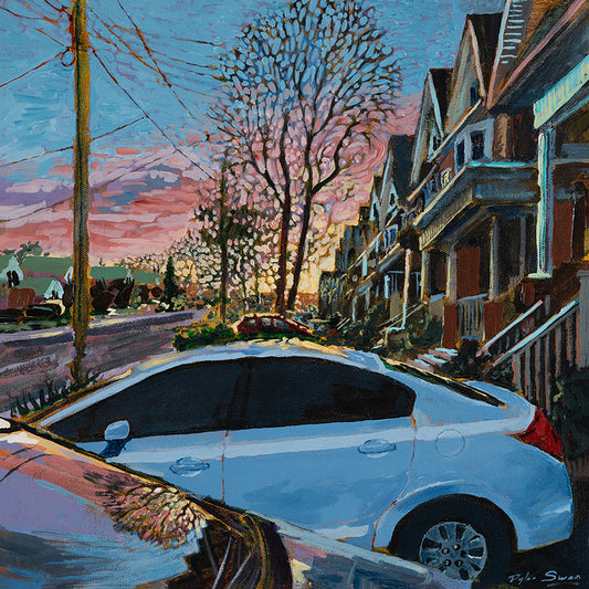 Dylan Swan - Urban Sunset by Dylan Swan