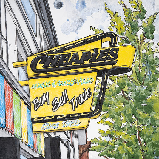 Cheapies Sign II by Caillin Kowalczyk