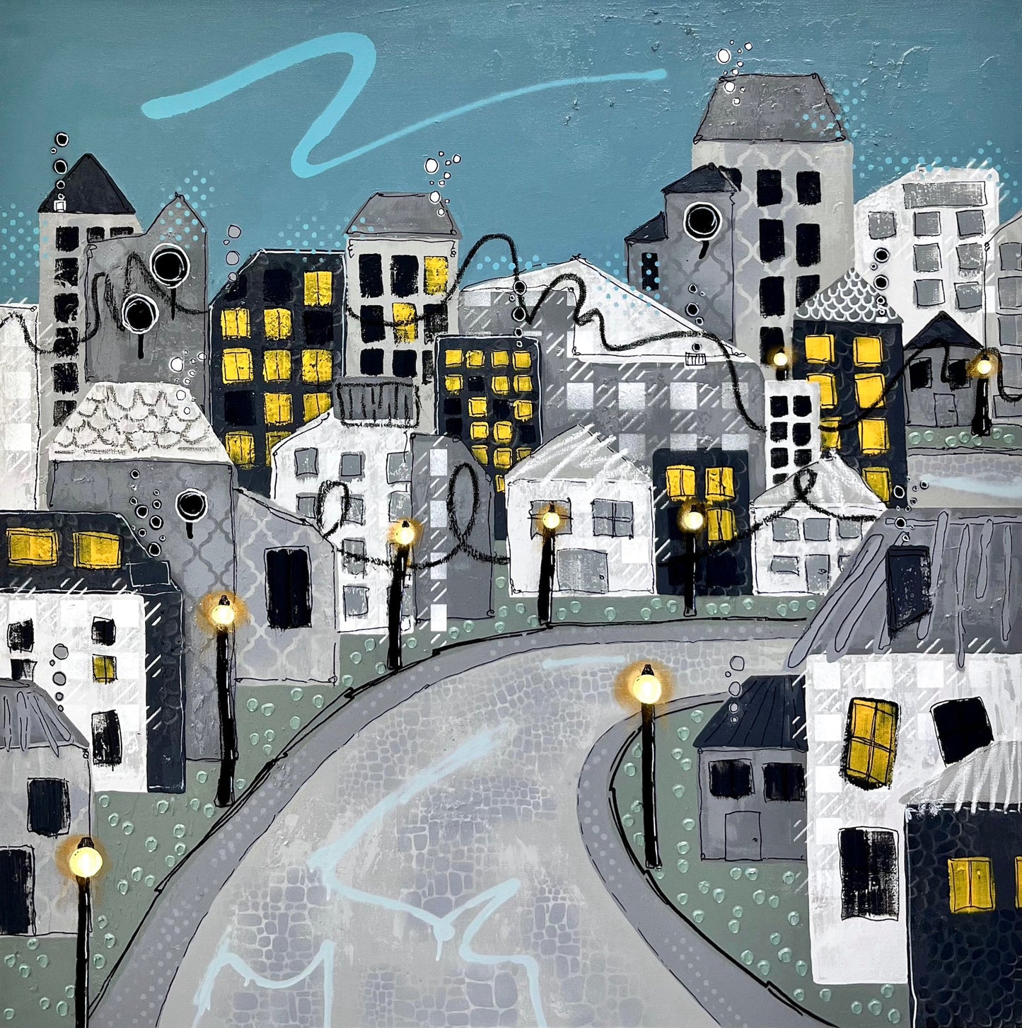 When the Street Lights Come on by Lisa Stead