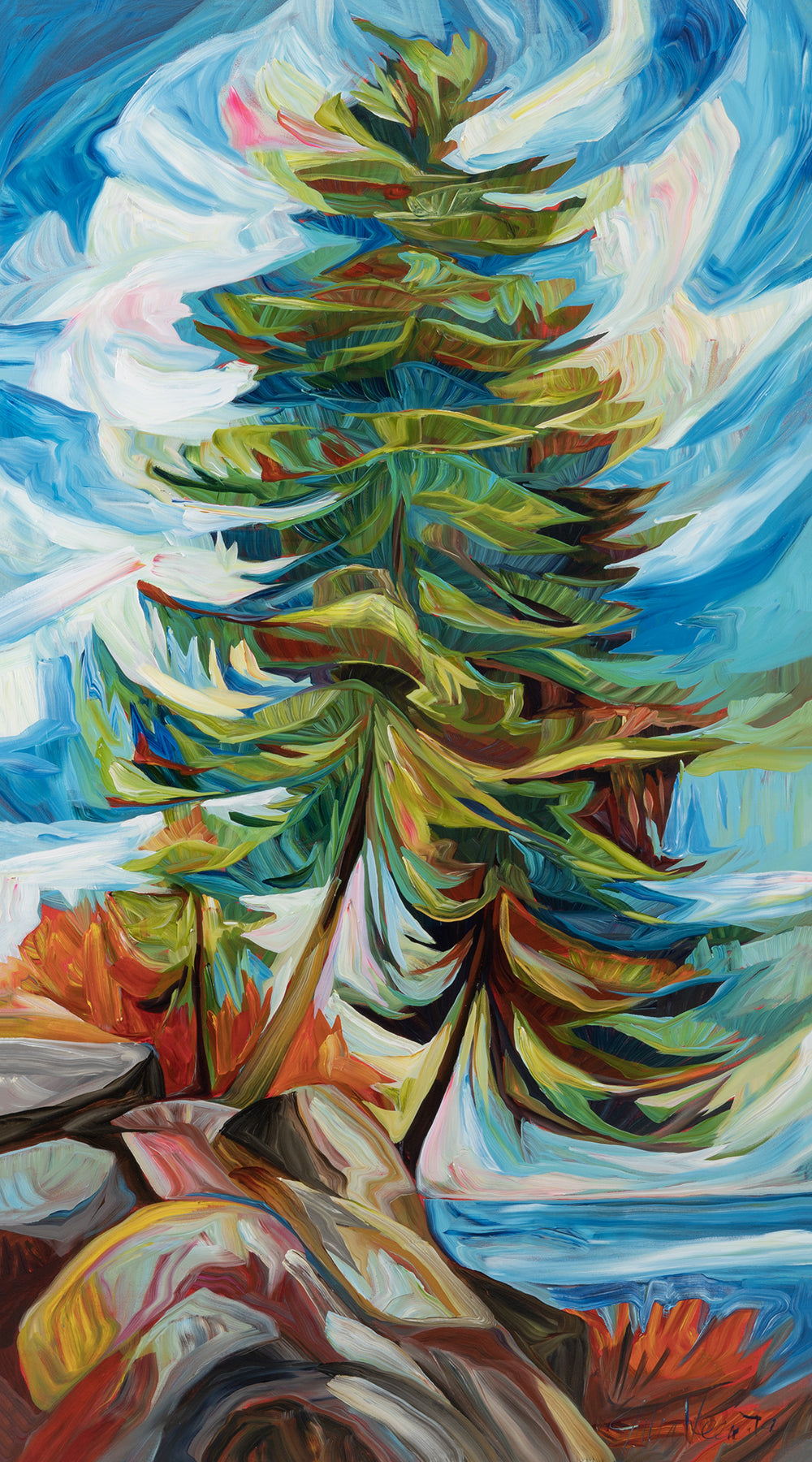 Julia Veenstra - Overlooking Creation by Julia Veenstra