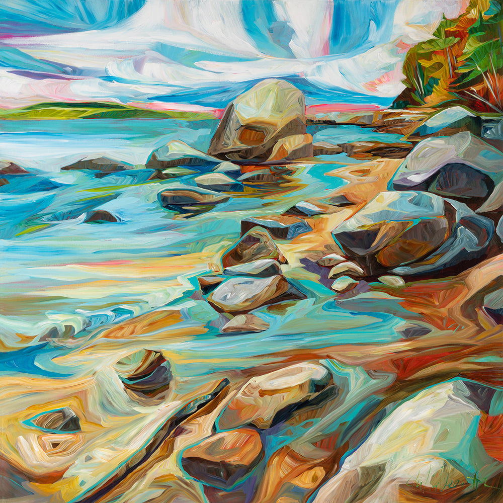 Rocky Georgian Shore by Julia Veenstra