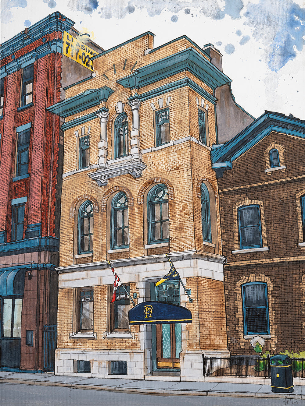 The Hamilton Club by Caillin Kowalczyk