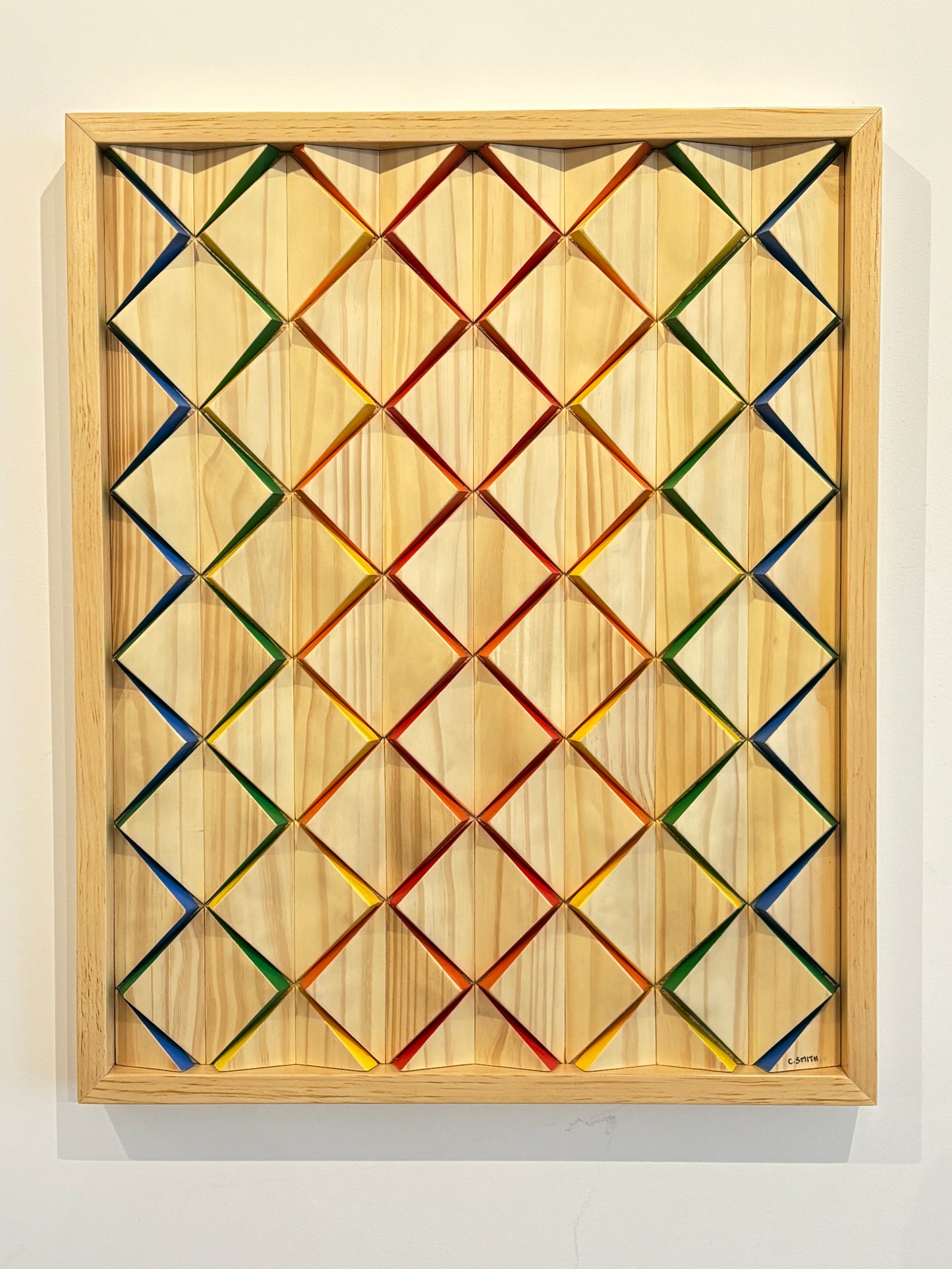15. Coloured Squares by Chris Smith