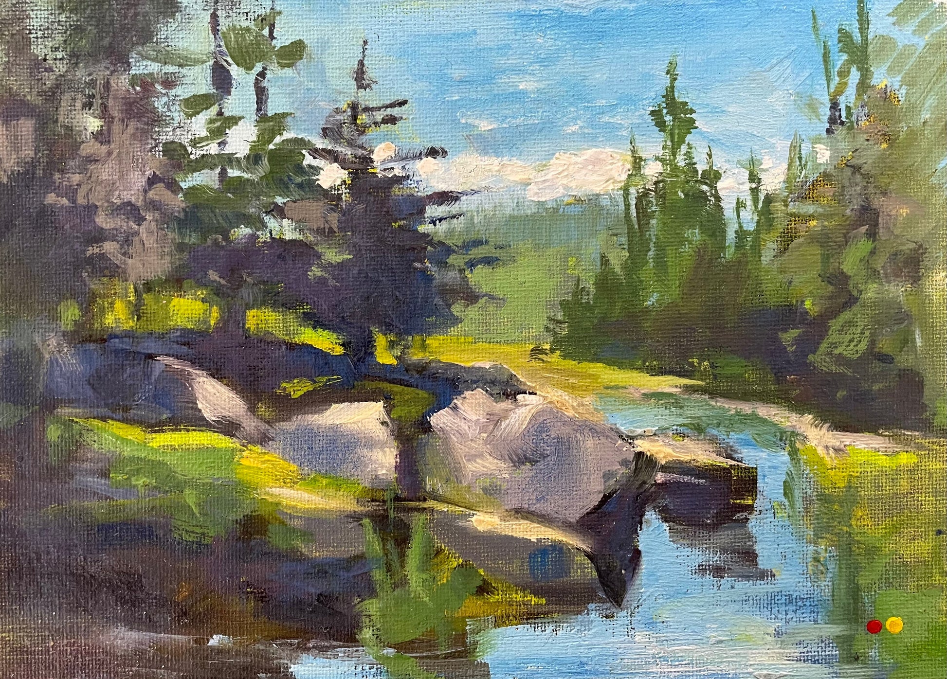Adirondacks Plein Air by Andrew Judd