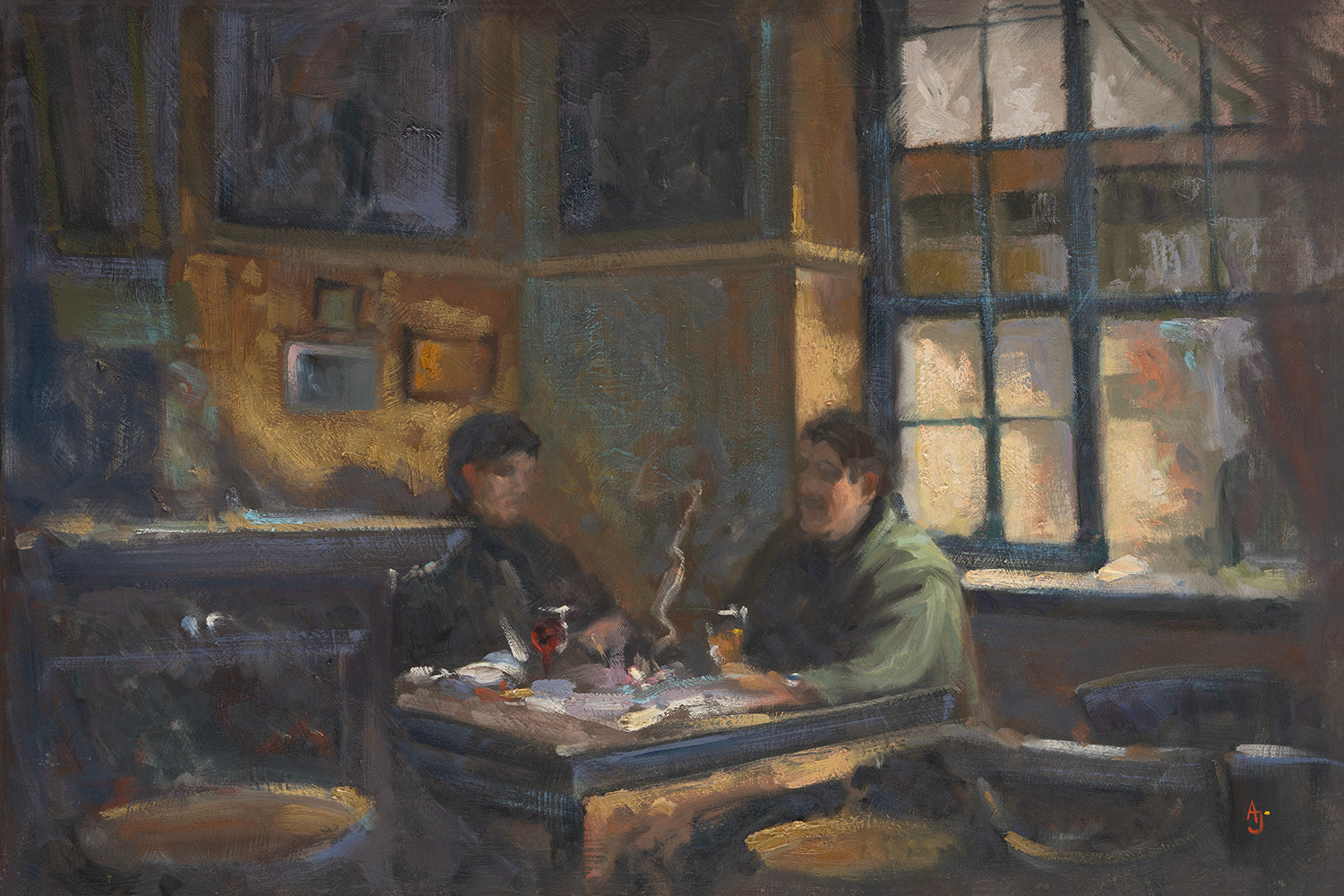 Café Naschmarkt Interior by Andrew Judd