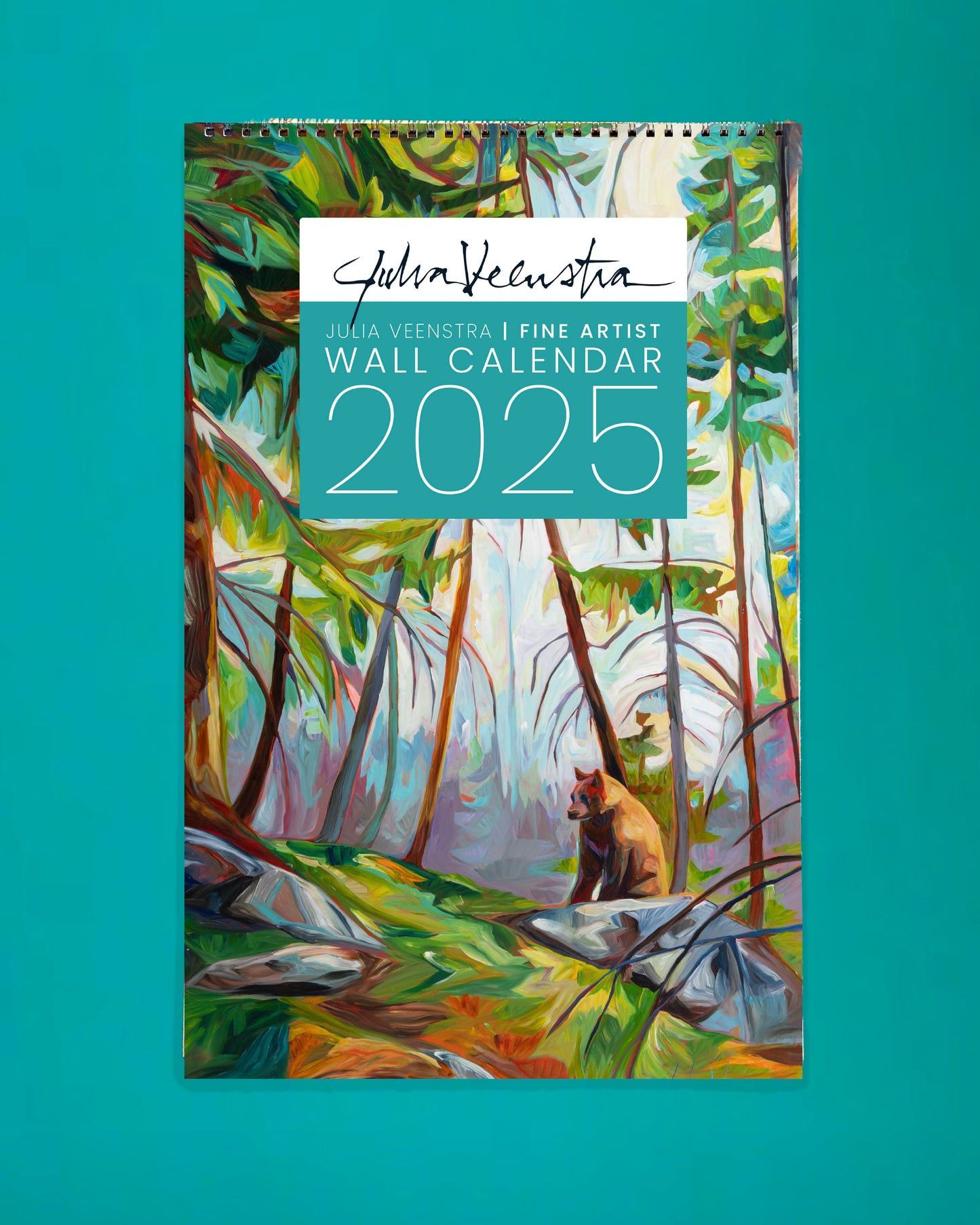 Julia Veenstra - 2025 Wall Calendar