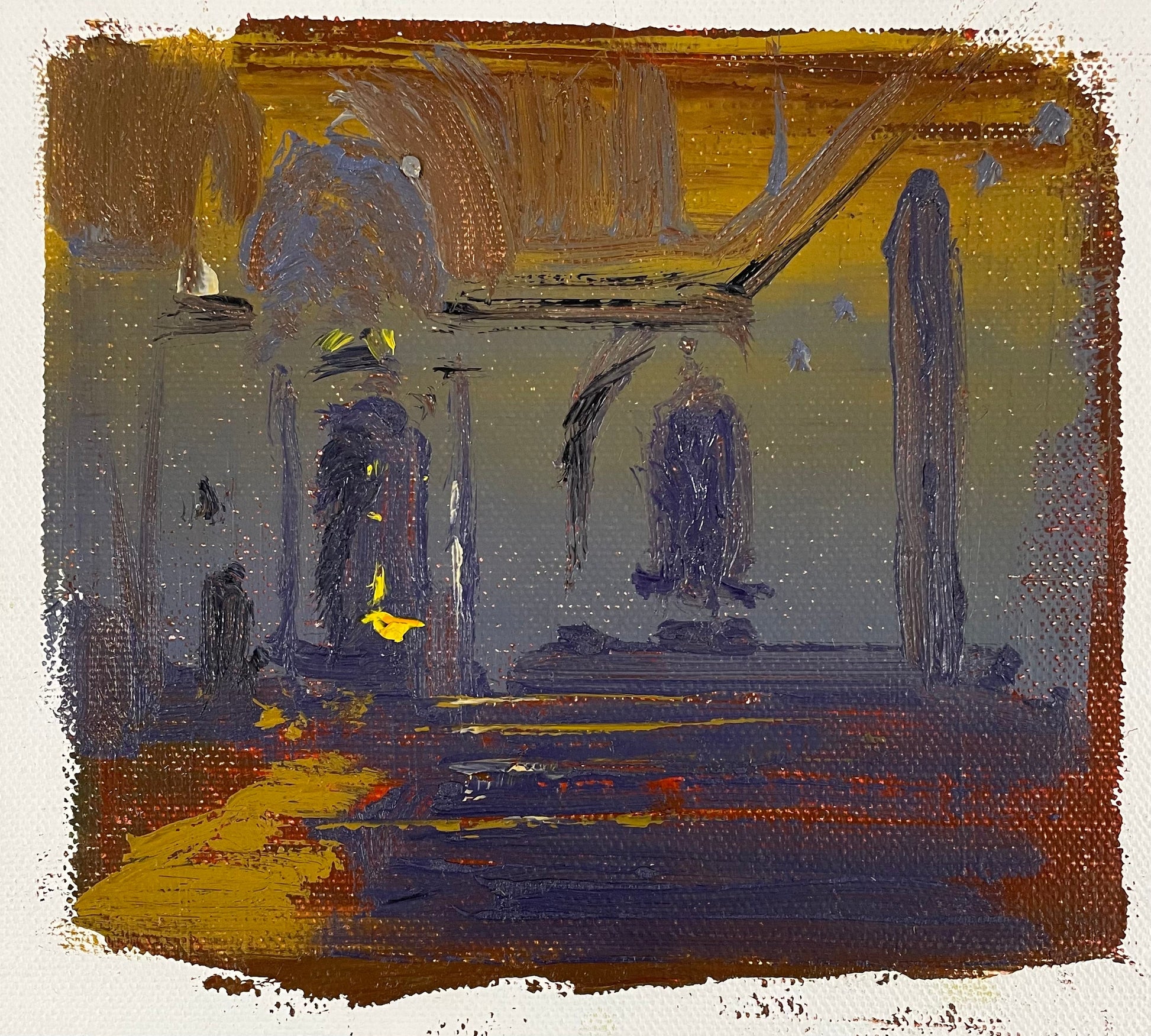 Church Study Number Two by Andrew Judd