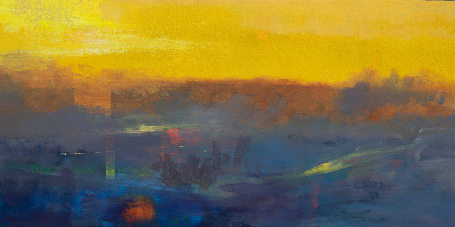 Evening Lights Rush Hour by Andrew Judd