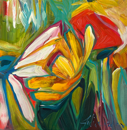 Flower Party by Julia Veenstra