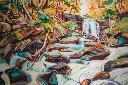 Forging the creek  by Julia Veenstra