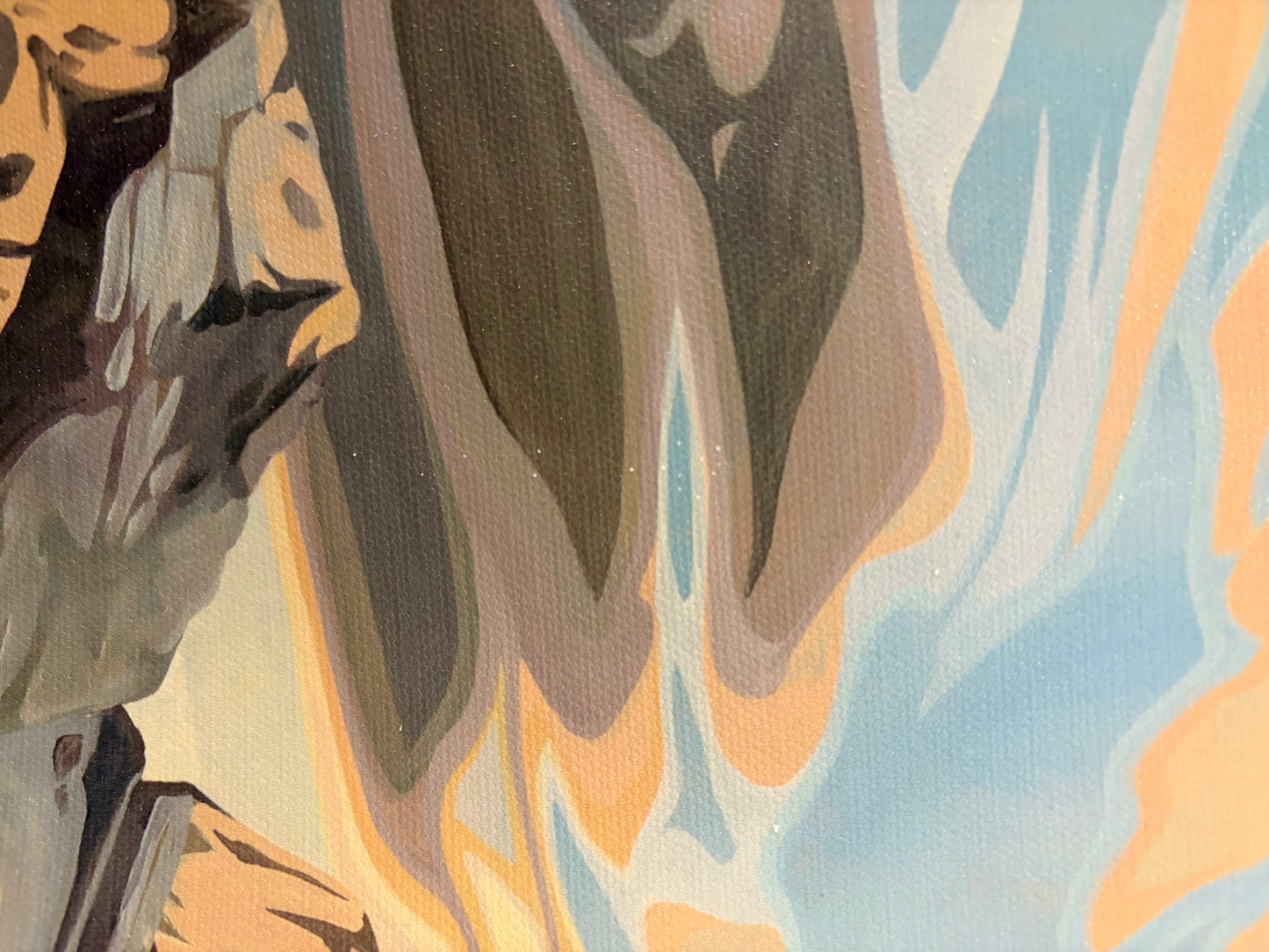 Erica hawkes / Sisters At Peace / Rolled Canvas