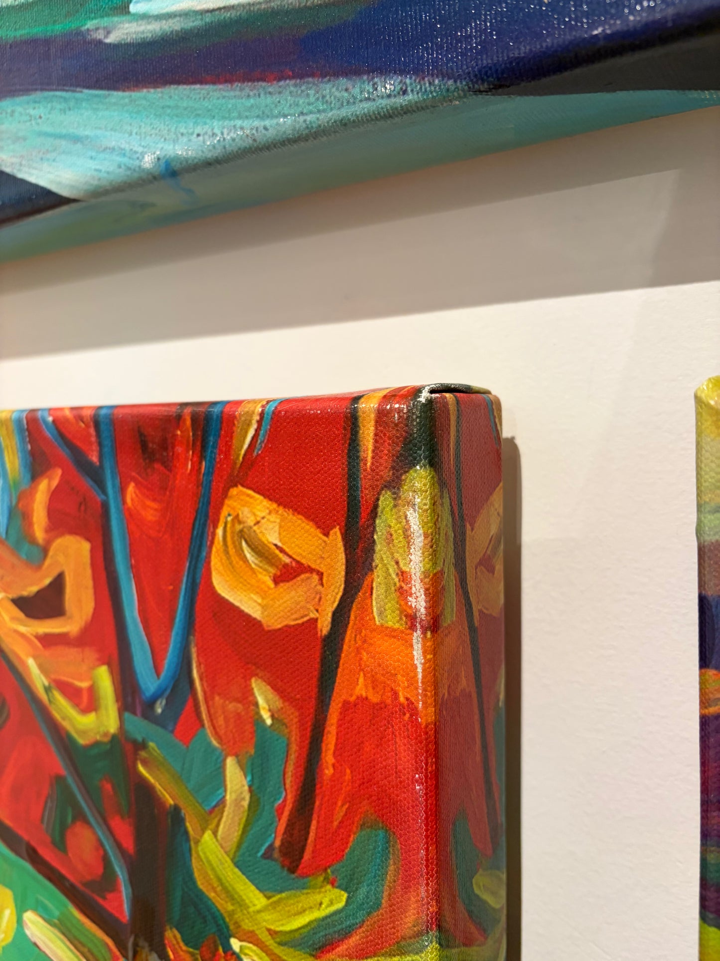 Julia Veenstra / The Winery / 30x38 / Embellished Stretched Canvas