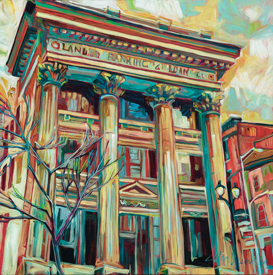 Landed Bank by Julia Veenstra