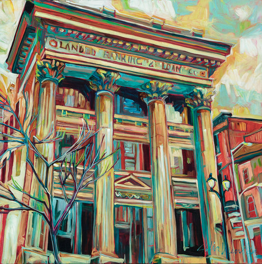 Landed Bank by Julia Veenstra