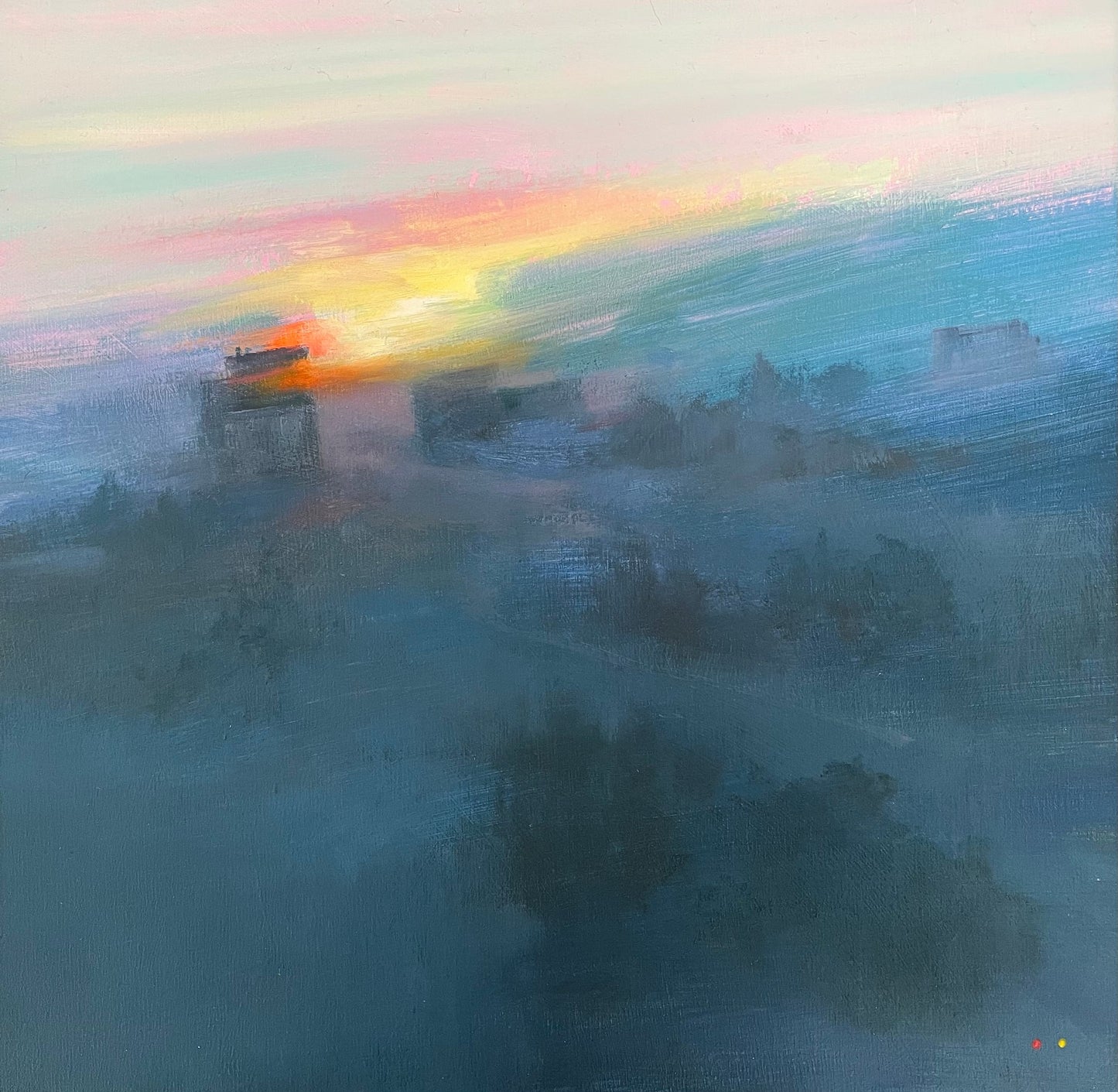 Morning Light From A Moving Train by Andrew Judd