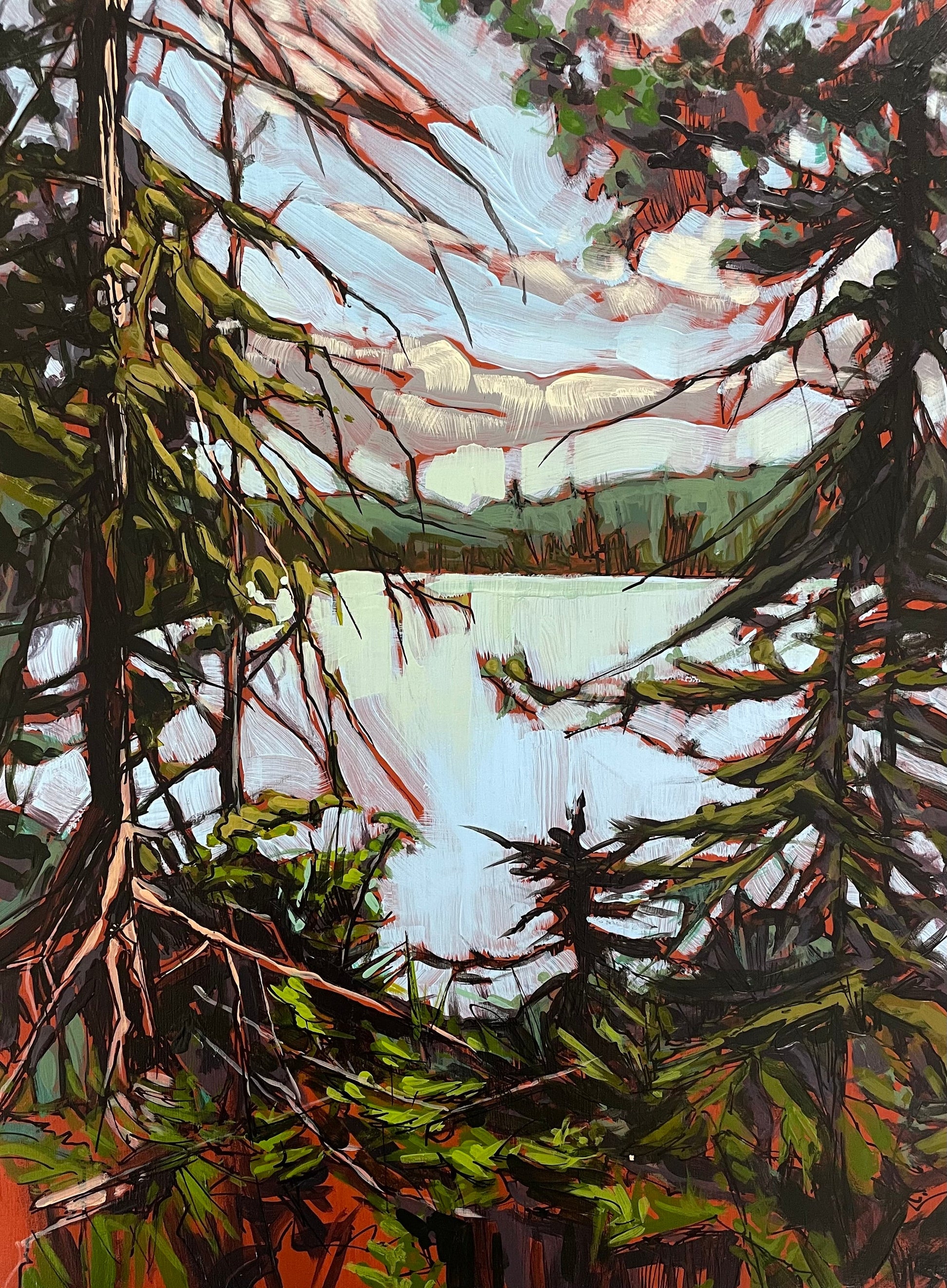 Peck Lake Study by Marten Visser