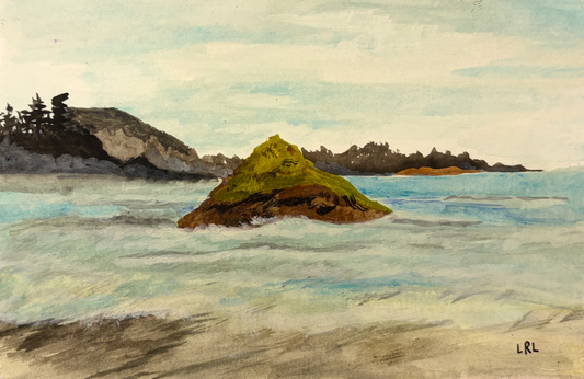 Lauren Leaker - Rock of Gibraltar, Tofino, BC