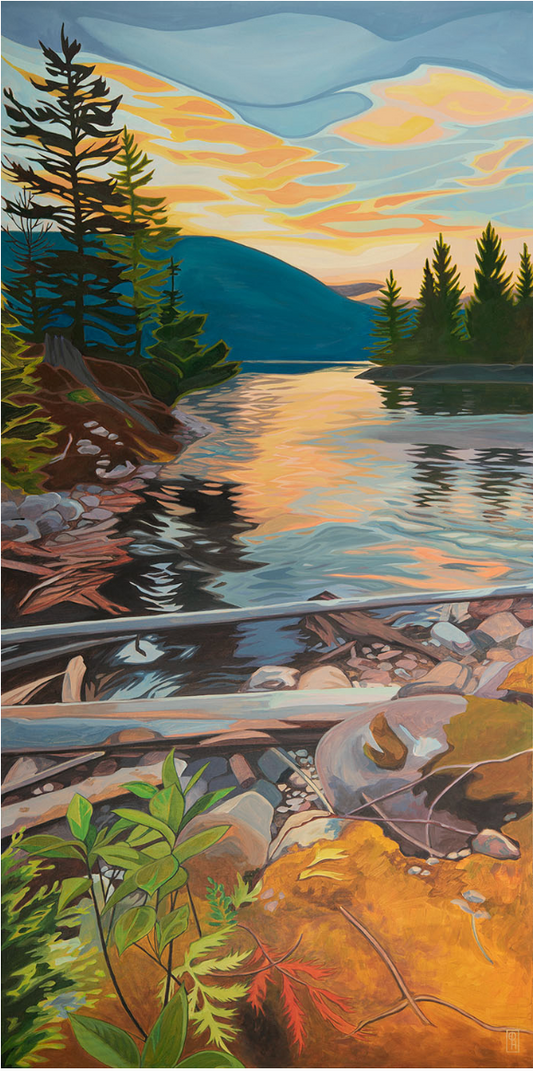 Erica Hawkes / Fondest Memories / 12x24 / Fine Art Paper