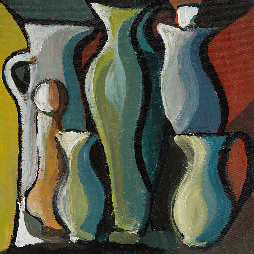 Still Life With Jugs by Amy Bowles