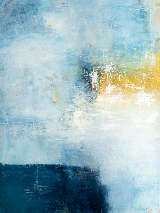 Sunset Across The Water by Paige Ring