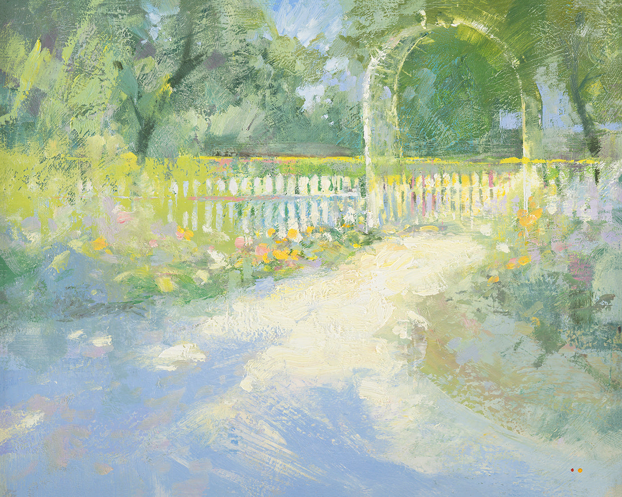 Trellis At Riverdale Farm by Andrew Judd