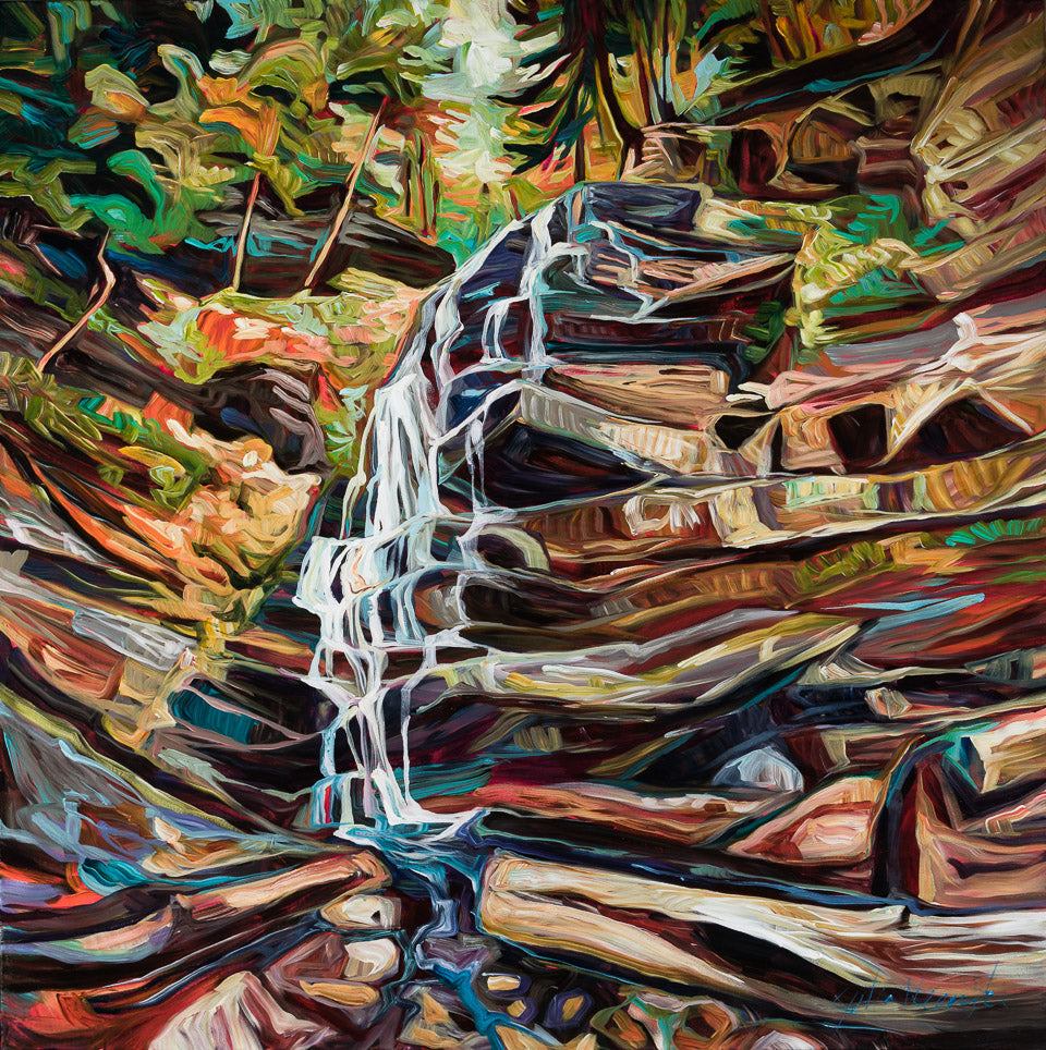 Tiffany Falls by Julia Veenstra