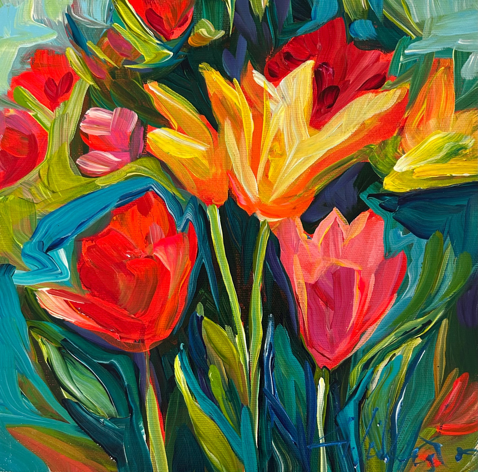 Tulips by Julia Veenstra