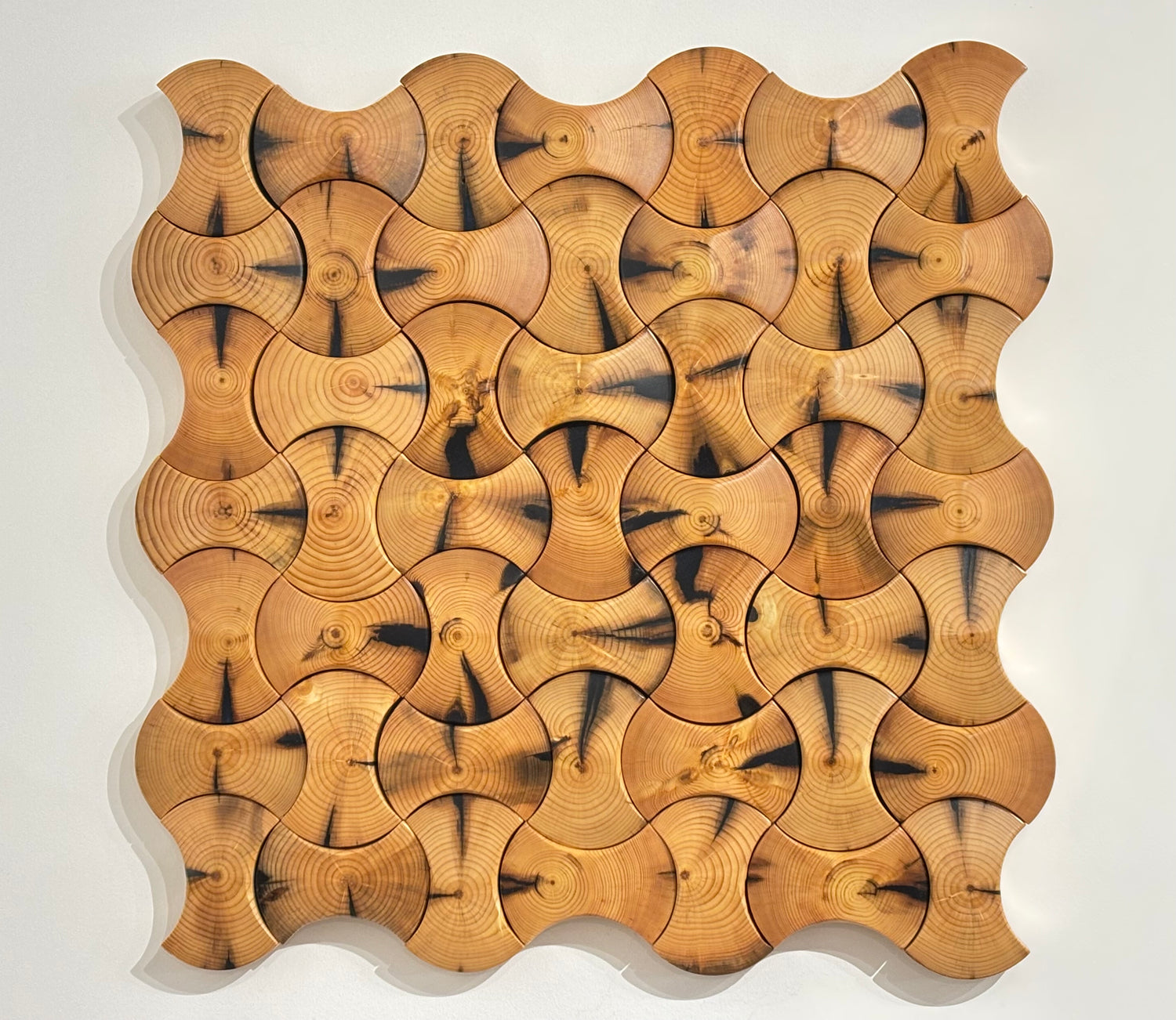 2. Triptych Warm Oak by Chis Smith