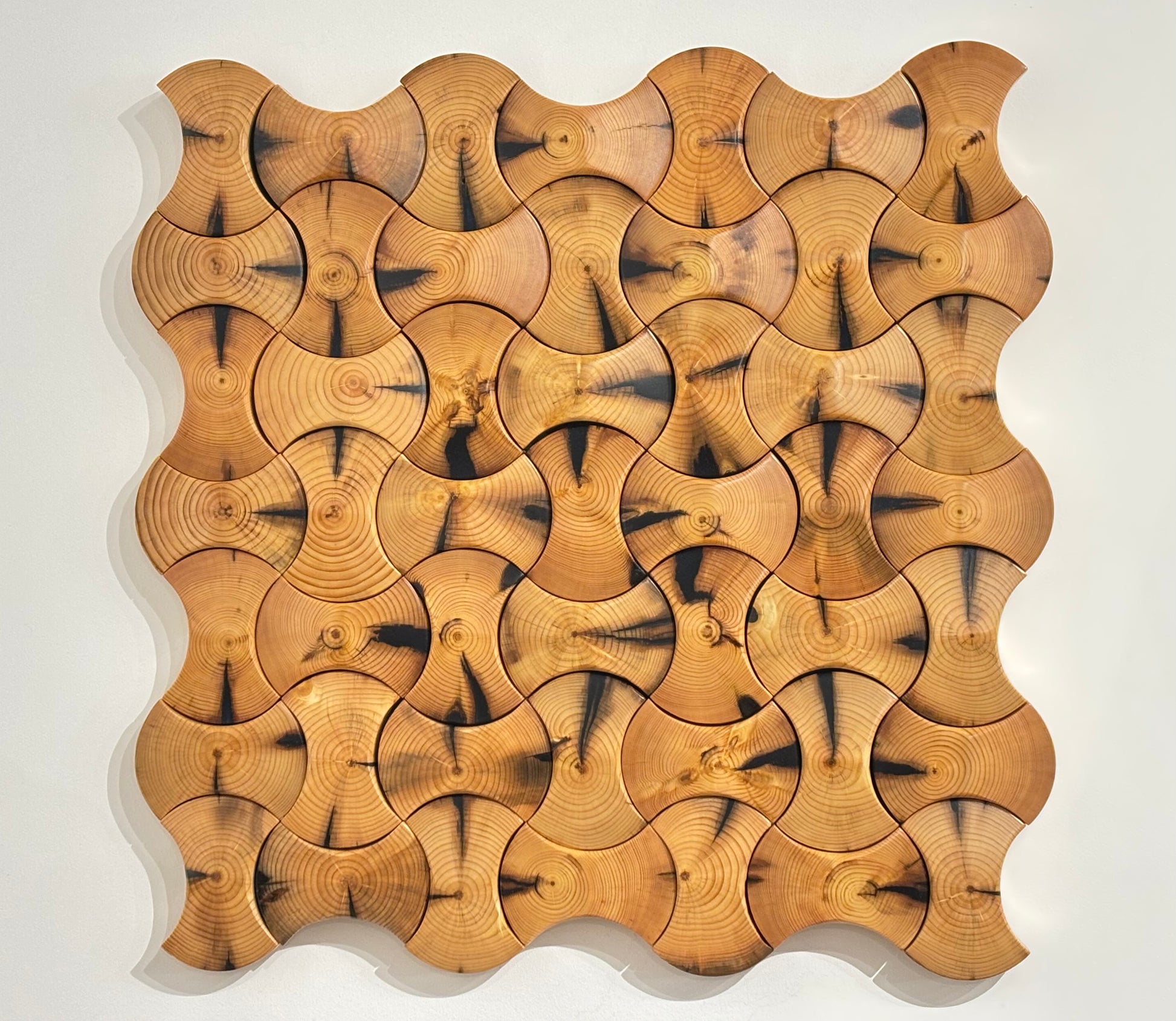 2. Triptych Warm Oak by Chis Smith
