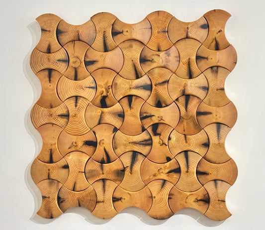 2. Triptych Warm Oak by Chis Smith