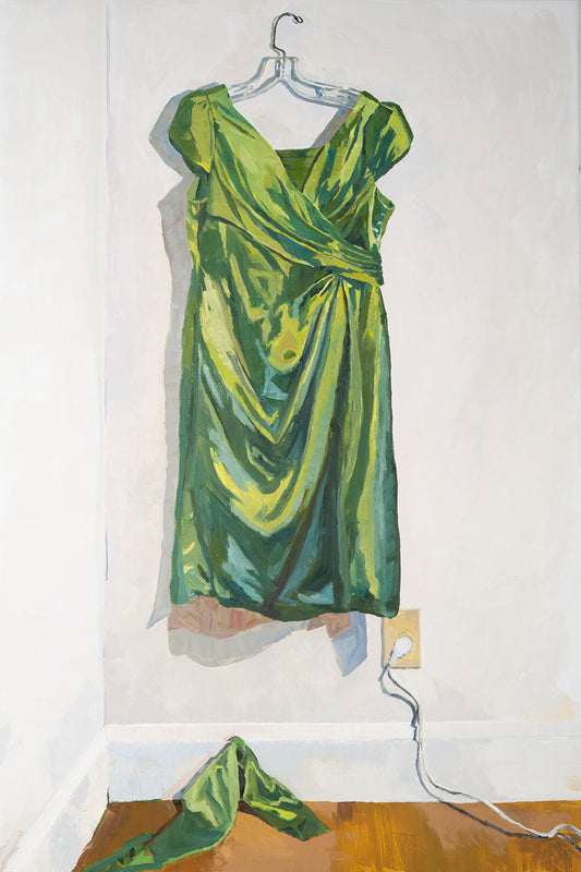 Untitled (Green Dress) by Corine Van Hoeve