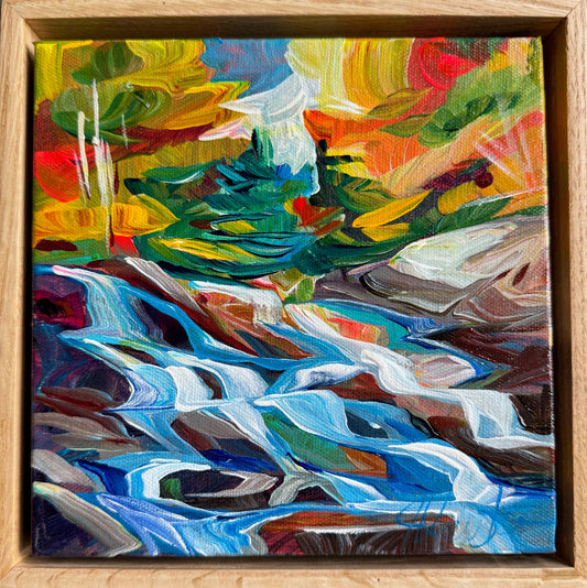 Waterfall Rambling  by Julia Veenstra 