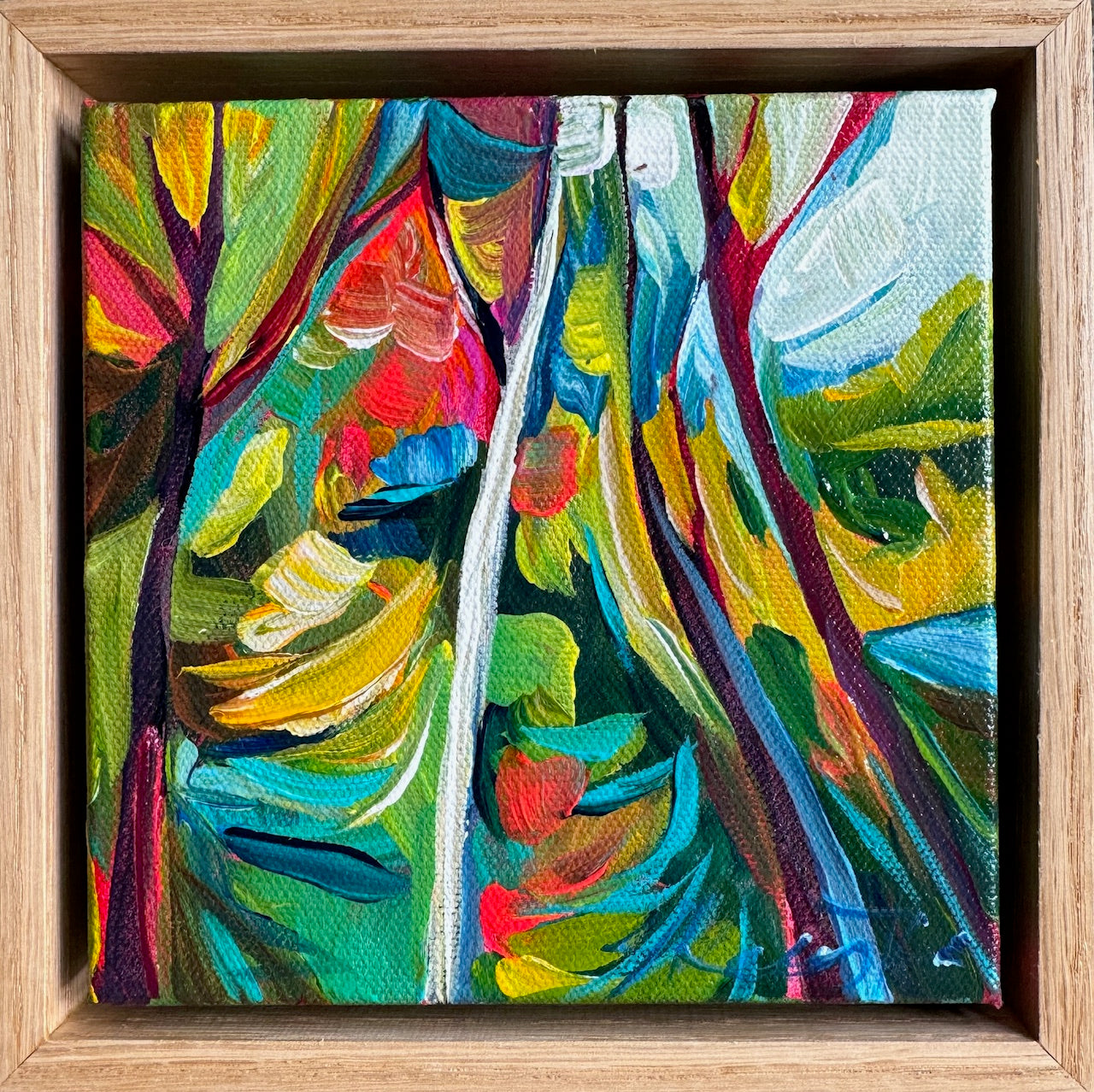 White Birch  by Julia Veenstra 