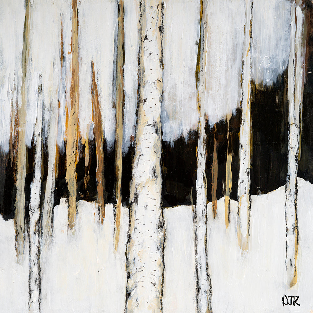 Winter Birch Peace by Doug Robinson