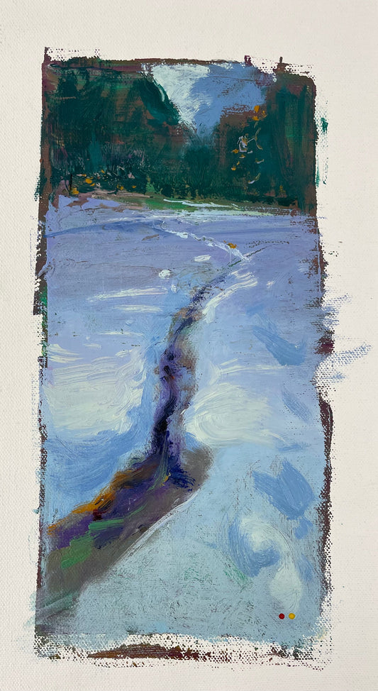 Winter Creek Study by Andrew Judd