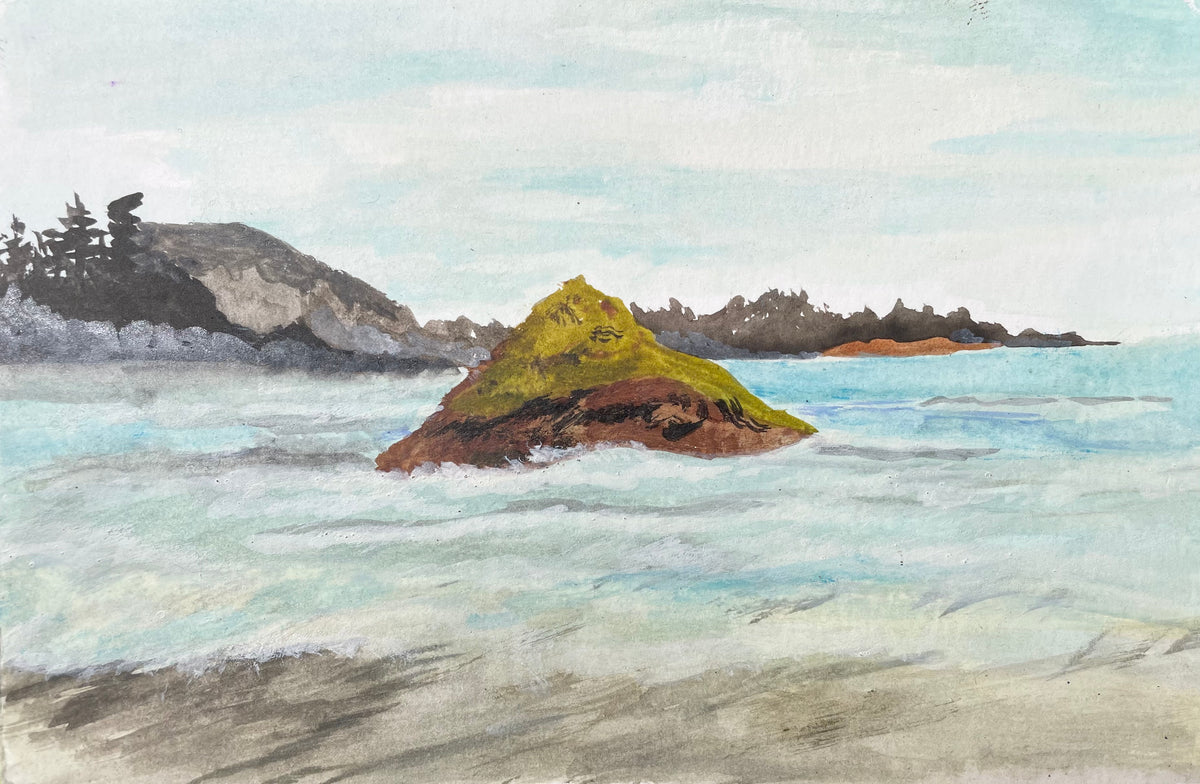 Lauren Leaker - Rock of Gibraltar, Tofino, BC