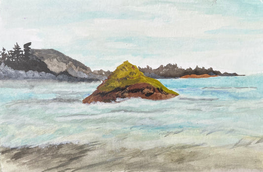 Lauren Leaker - Rock of Gibraltar, Tofino, BC